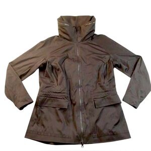 Lululemon Fo Drizzle Rain Jacket, Black, Size 6